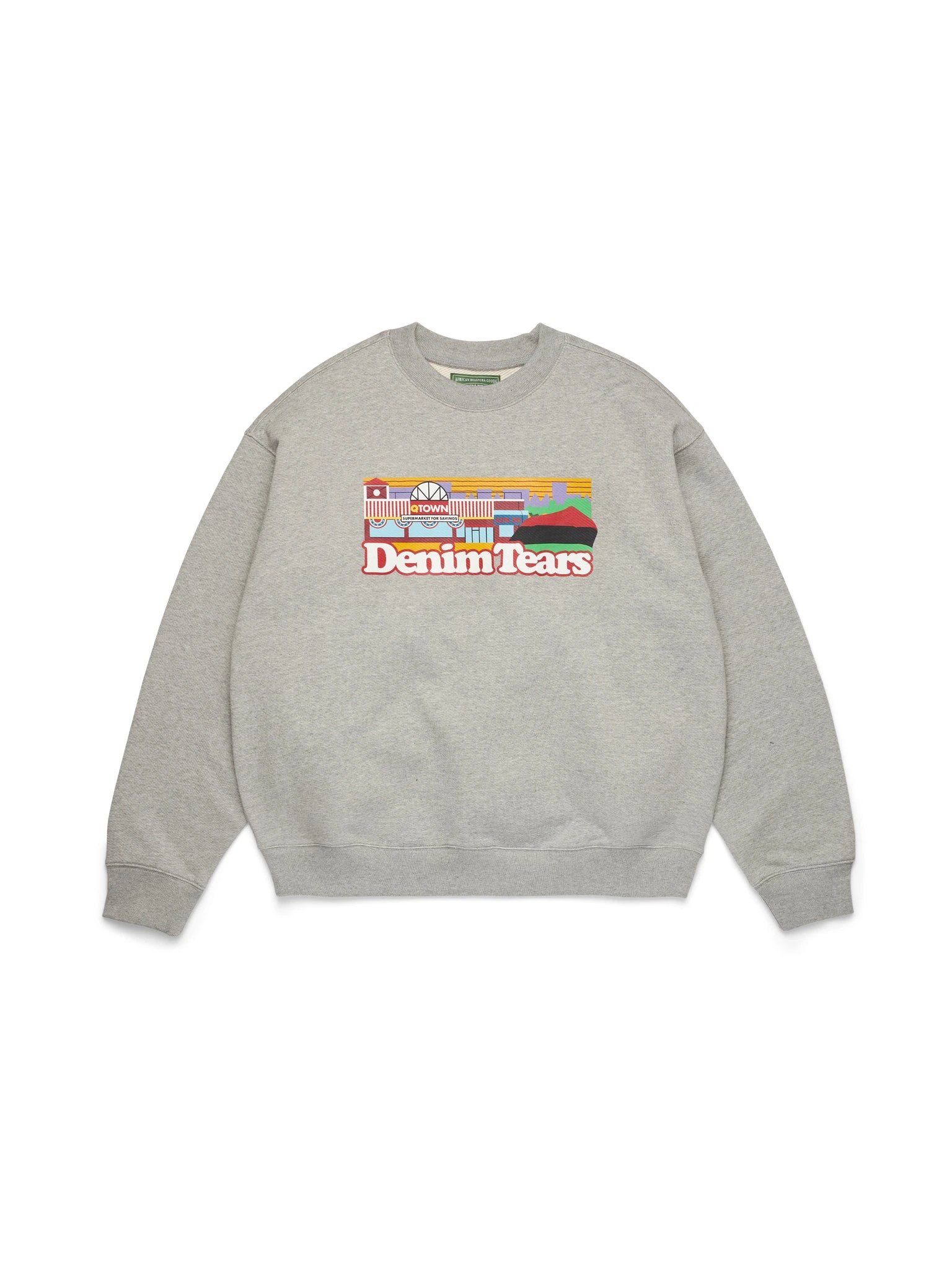 Liberty Rock Skyline Crewneck Grey Liberty Rock Skyline Crewneck Grey