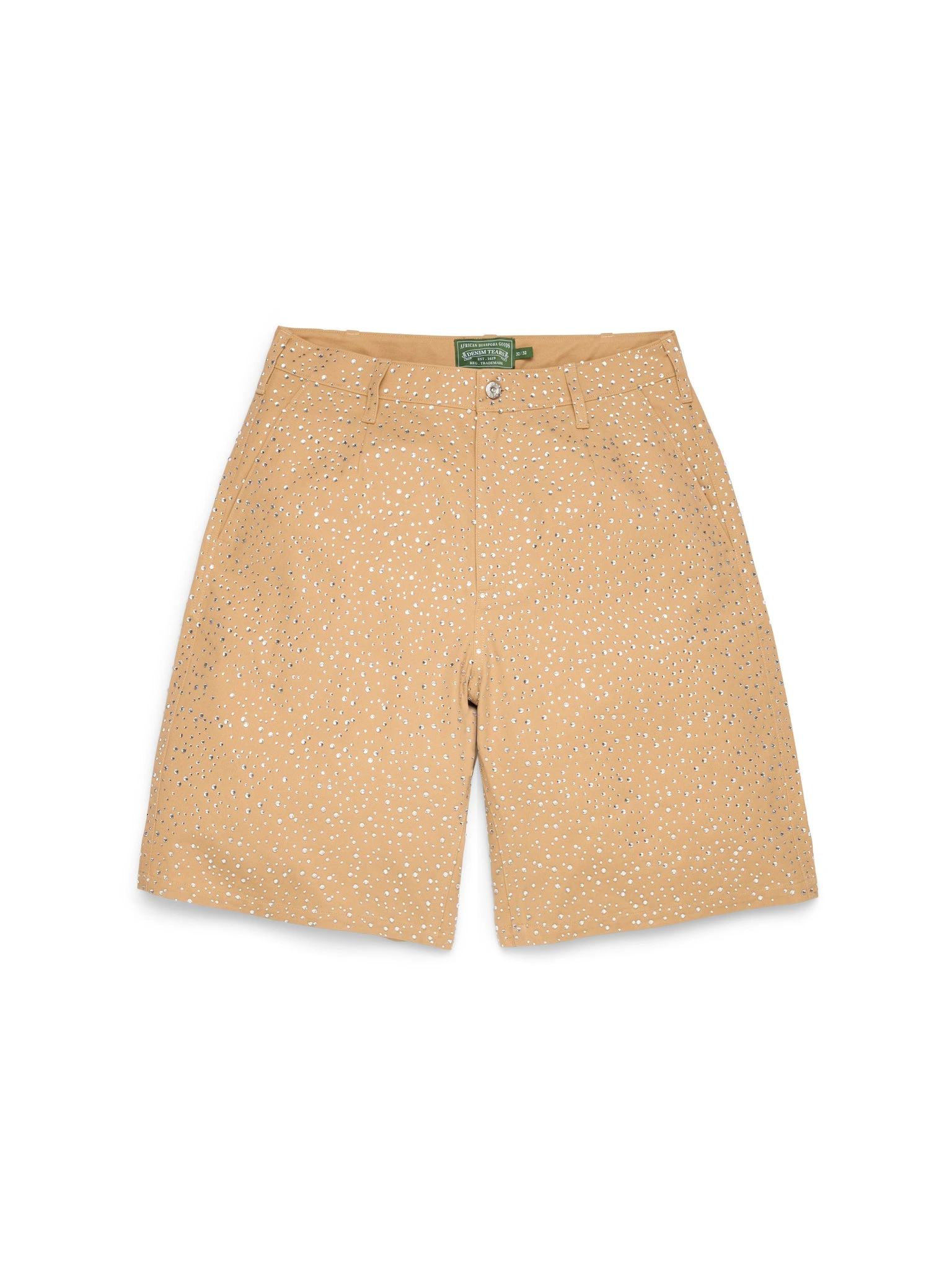 Crystal Chino Shorts Tan Crystal Chino Shorts Tan