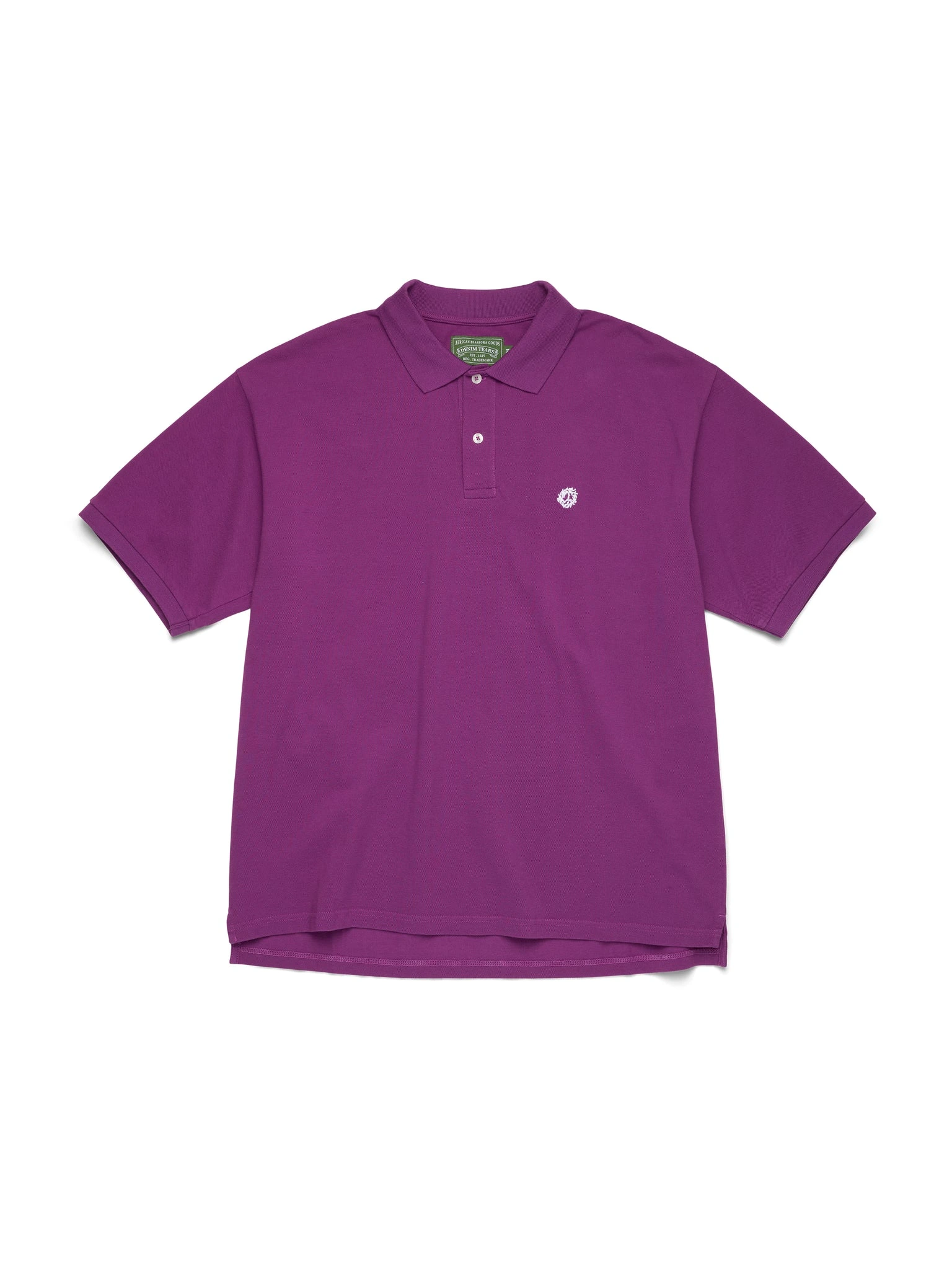 Peace Wreath Polo Purple Peace Wreath Polo Purple