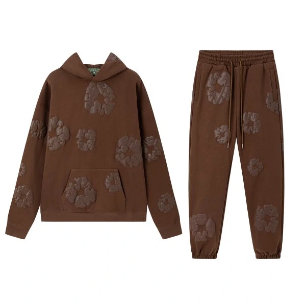Denim Tears Cotton Wreath Tracksuit Brown Denim Tears Cotton Wreath Tracksuit Brown
