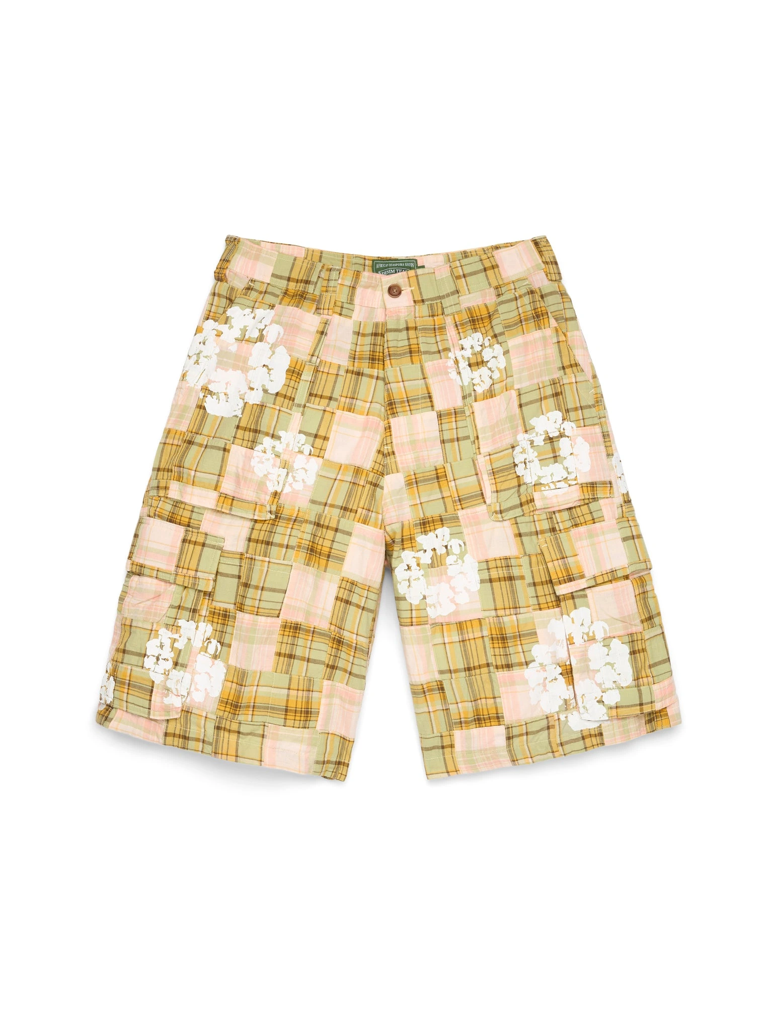 Cotton Wreath Cargo Short Madras Cotton Wreath Cargo Short Madras