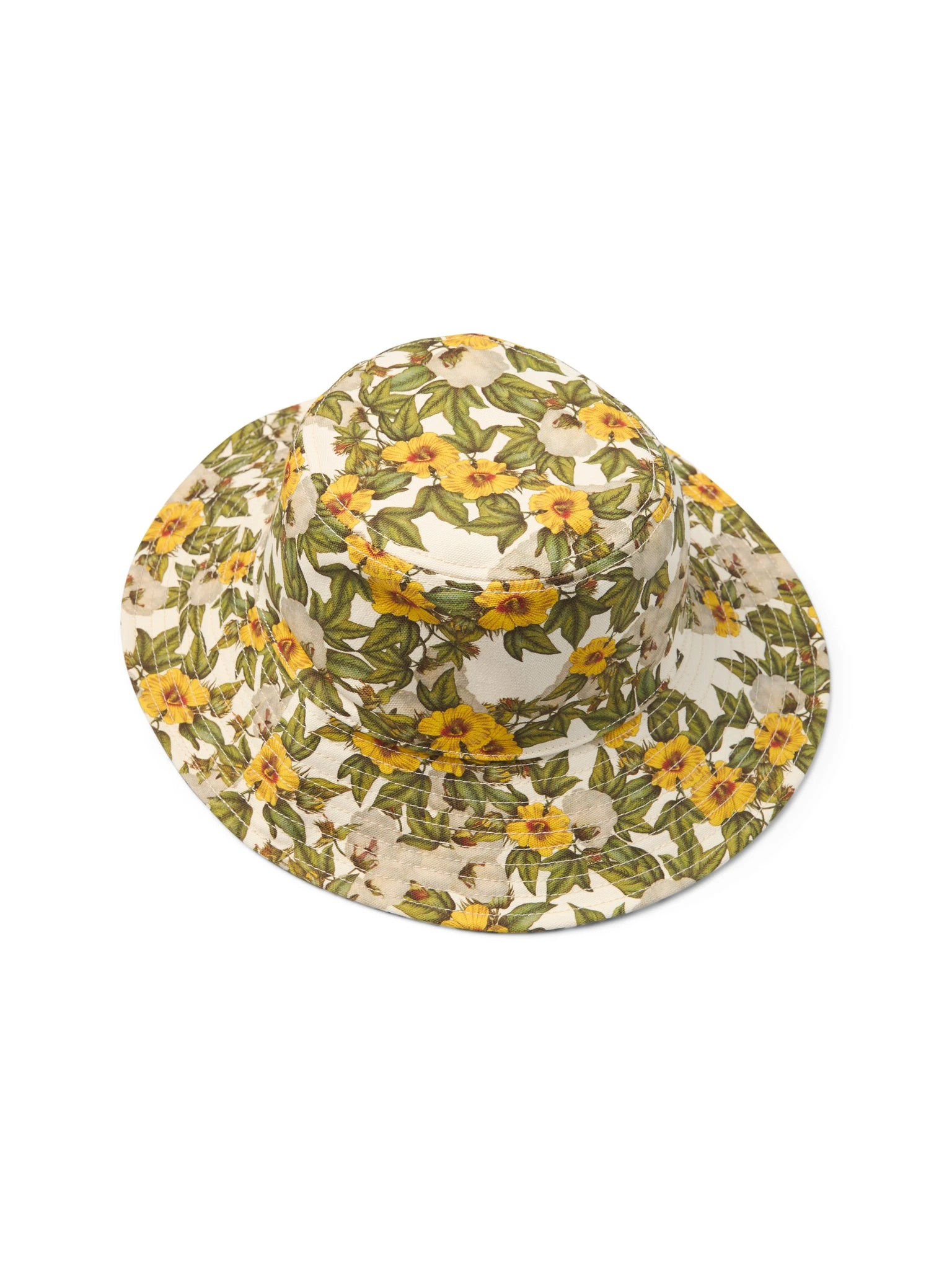 DT Floral Canvas Bucket Hat Multi DT Floral Canvas Bucket Hat Multi