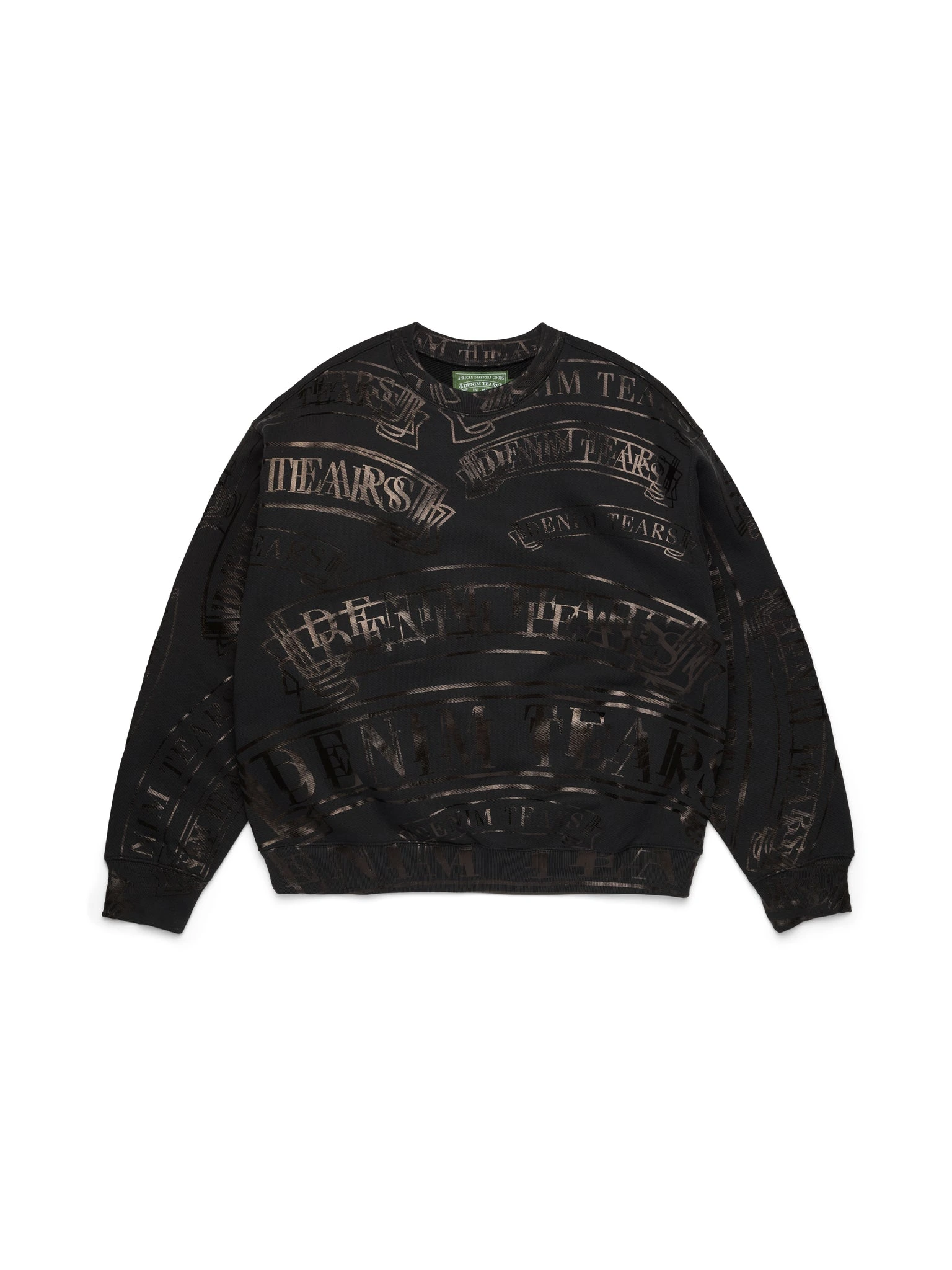 ADG Banner Print Crewneck Black ADG Banner Print Crewneck Black