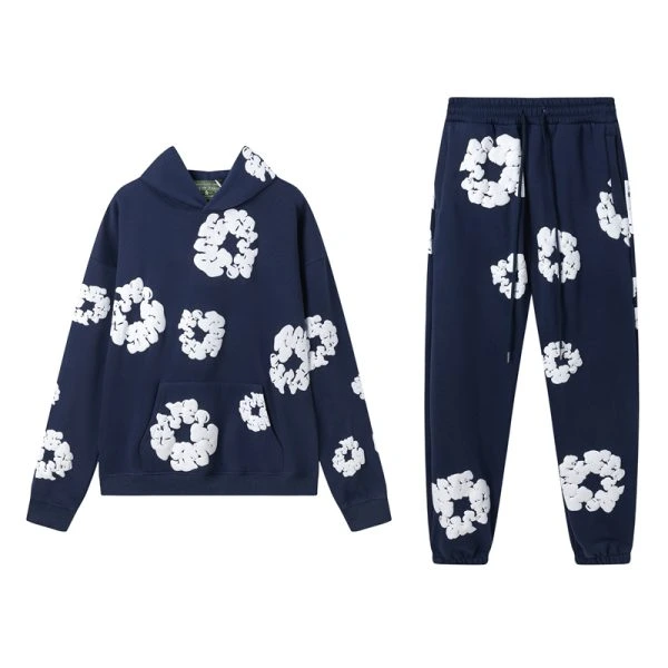 Denim Tears Floral Wreath Tracksuit Blue Denim Tears Floral Wreath Tracksuit Blue
