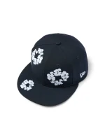 Cotton Wreath New Era 59FIFTY Fitted Cap Navy