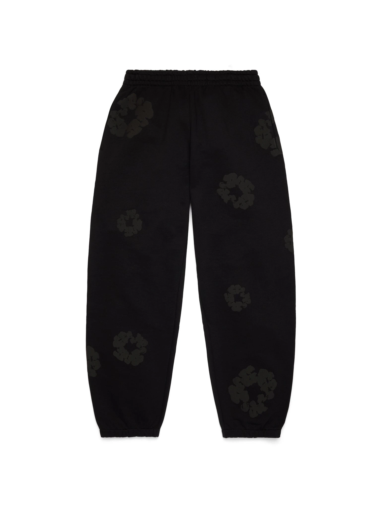 Mono Cotton Wreath Sweatpants Black Mono Cotton Wreath Sweatpants Black
