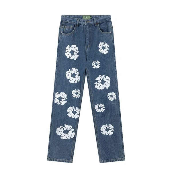 DENIM TEARS COTTON WREATH JEAN DENIM TEARS COTTON WREATH JEAN