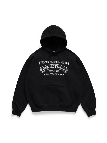 ADG Stamp Hoodie Black