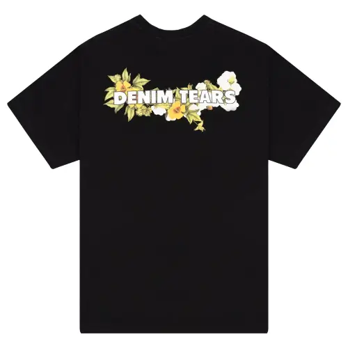 Denim Tears Black Calm T-Shirt Denim Tears Black Calm T-Shirt