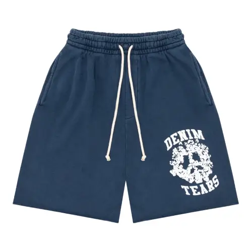 Denim Tears University Shorts Navy Denim Tears University Shorts Navy