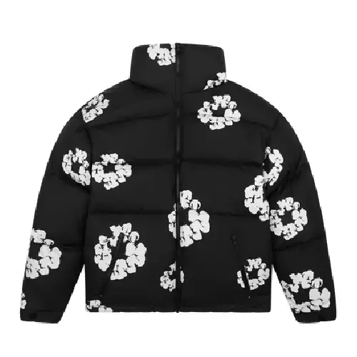 Denim Tears Cotton Wreath Puffer Jacket Denim Tears Cotton Wreath Puffer Jacket