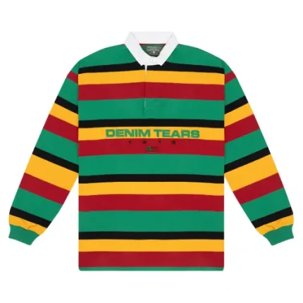 Denim Tears “Tyson Beckford” Rugby Multi