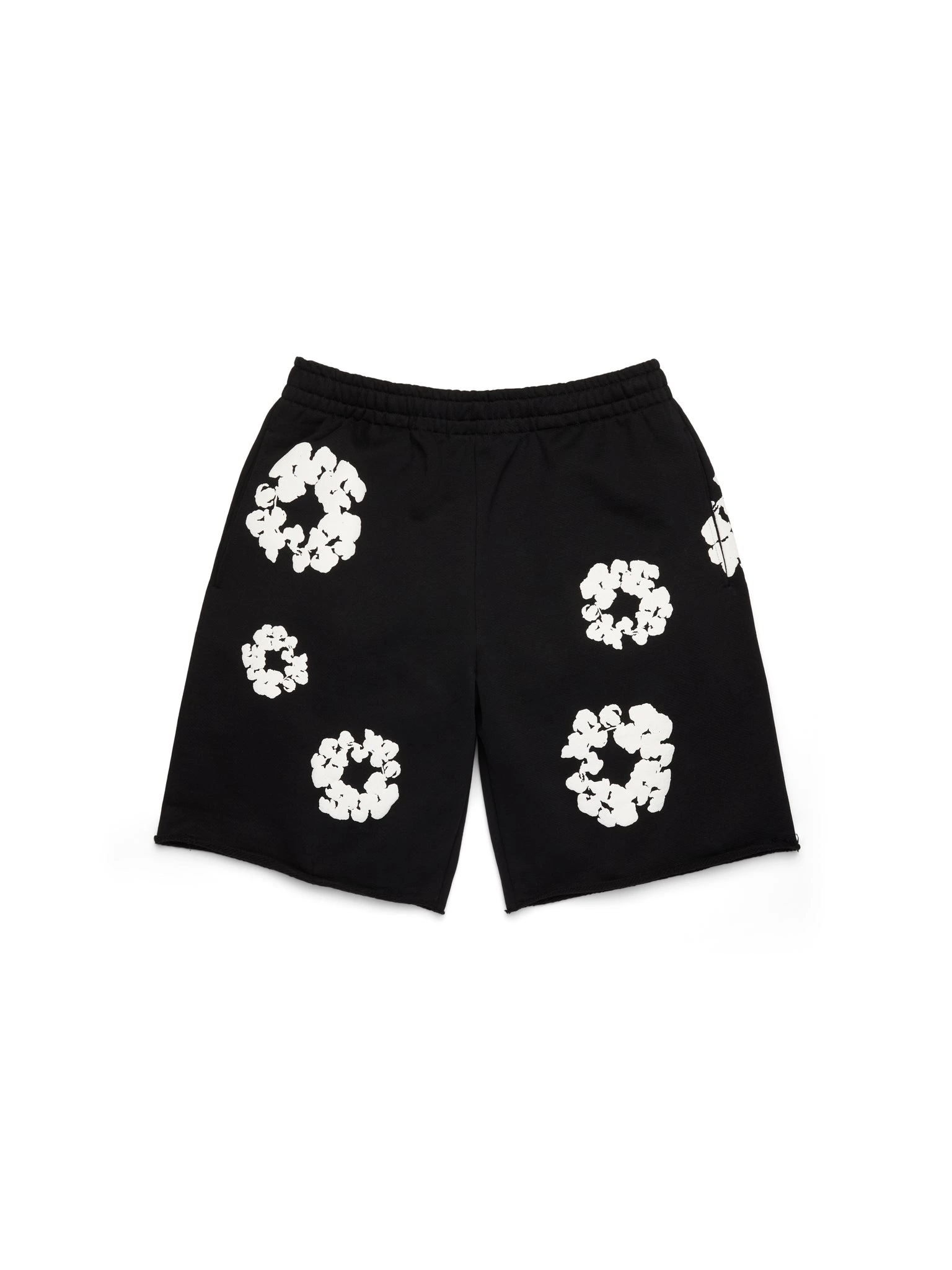 Cotton Wreath Sweatshorts Black Cotton Wreath Sweatshorts Black