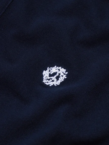 Peace Wreath Polo Navy