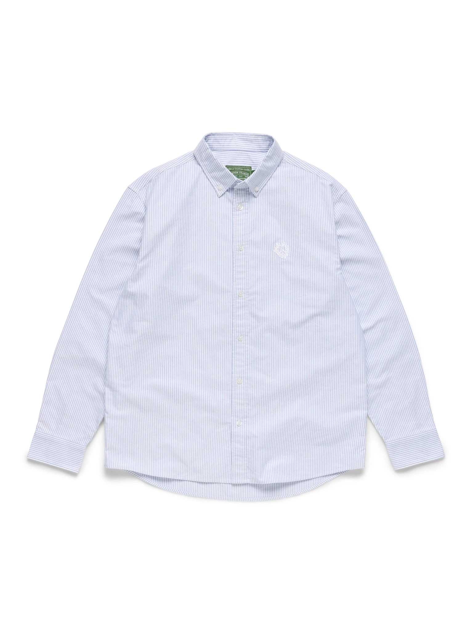 Peace Wreath Oxford Shirt Blue Peace Wreath Oxford Shirt Blue
